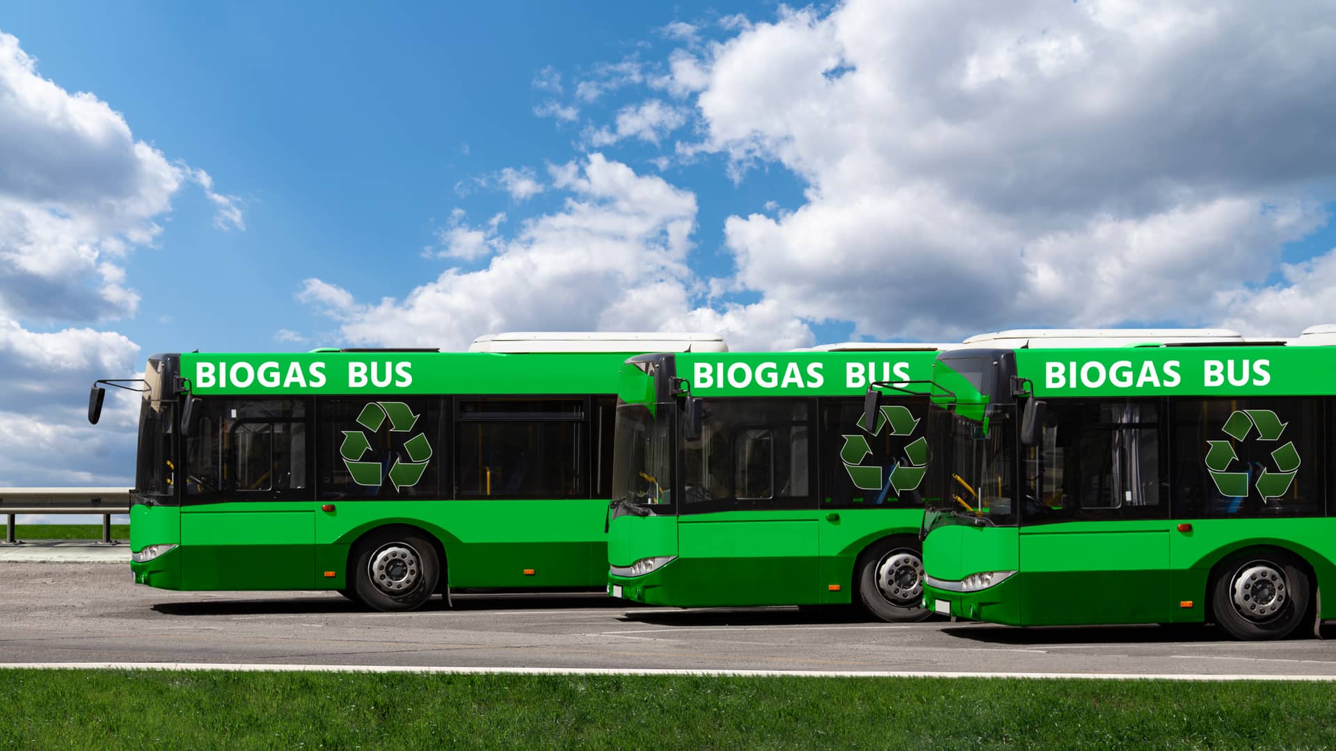 Autobuses alimentados por biogás
